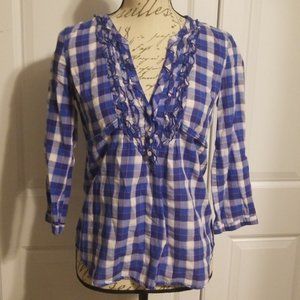 Like new Abercrombie plaid shirt